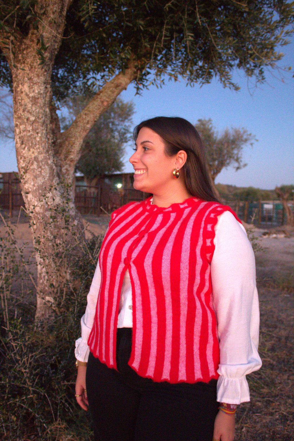 Colete de malha Madalena